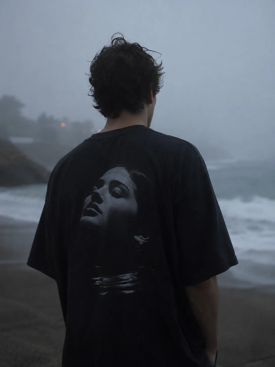 The UNDERTOW tee, second view.